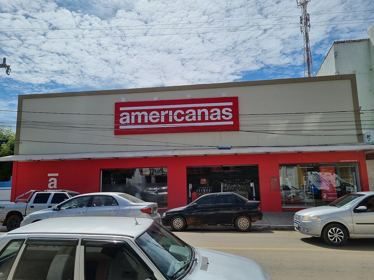 Fachada de uma loja Americanas em Paratinga (BA), em foto de arquivo de 2023