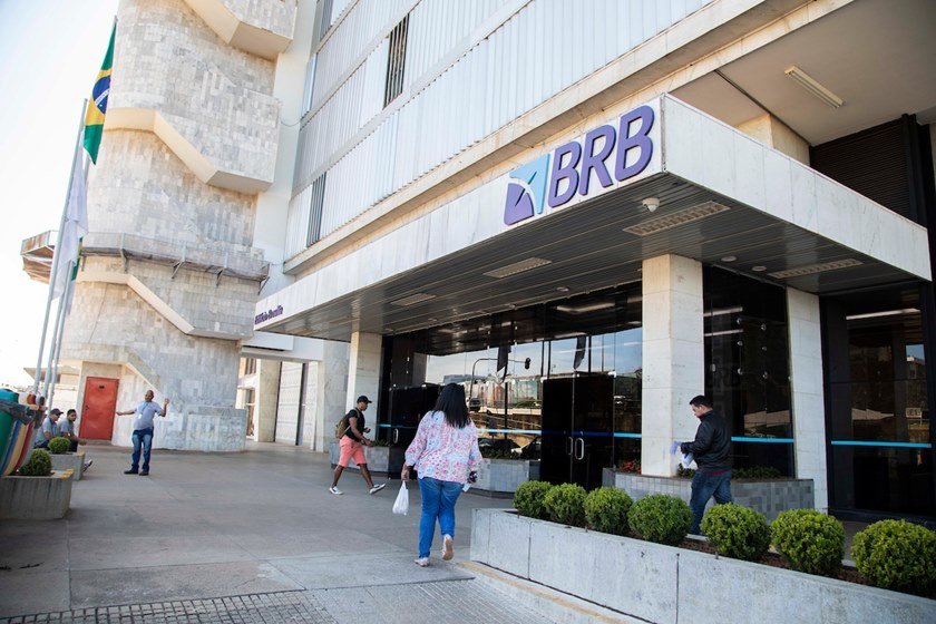 Fachada do BRB Banco de Brasília