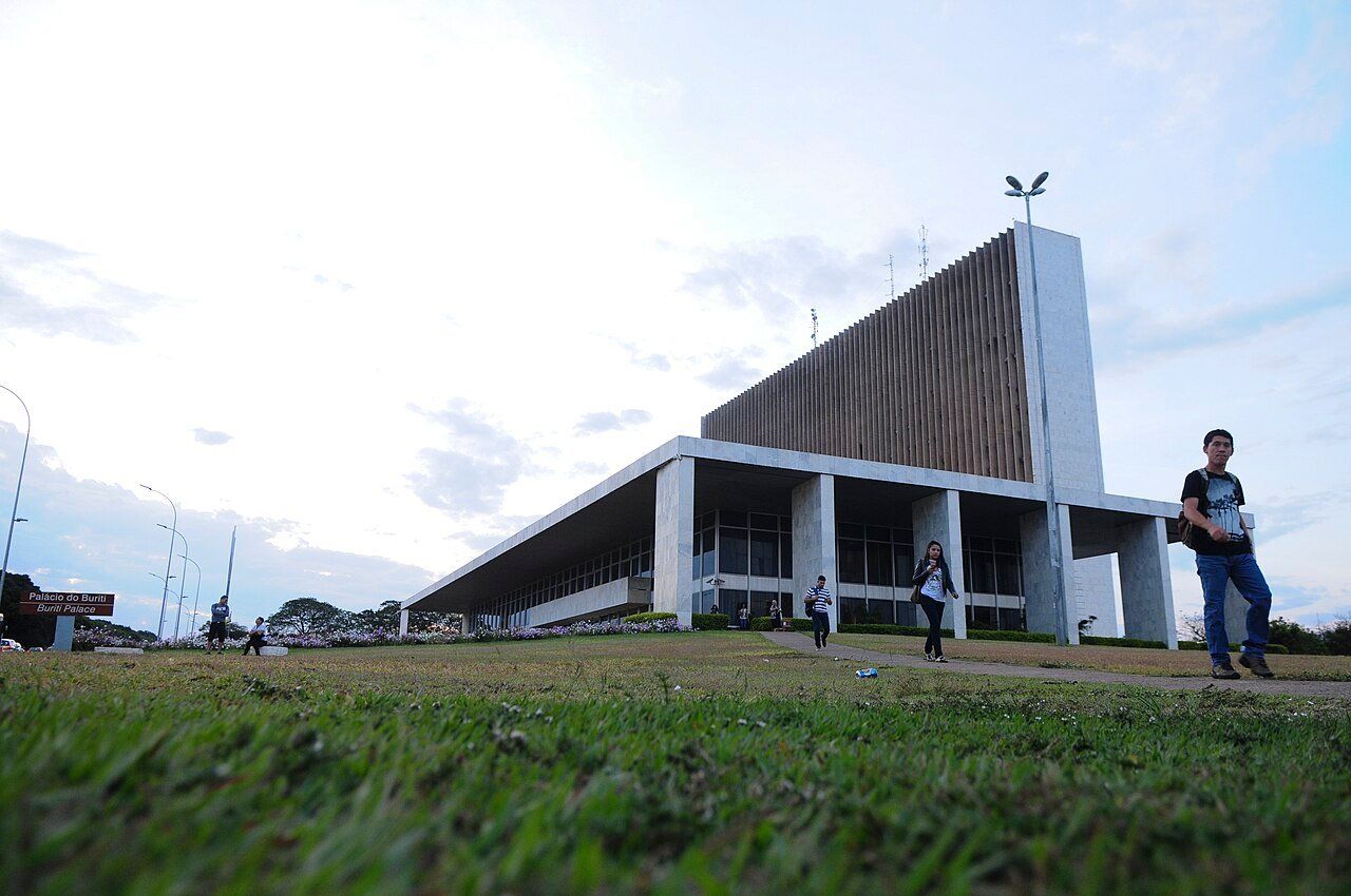Fachada do Palácio do Buriti, sede do governo do Distrito Federal