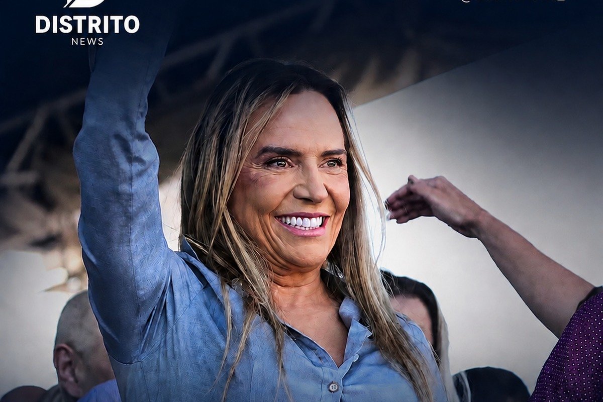Celina Leão, governadora do DF e candidata à reeleição pela federação União Progressista