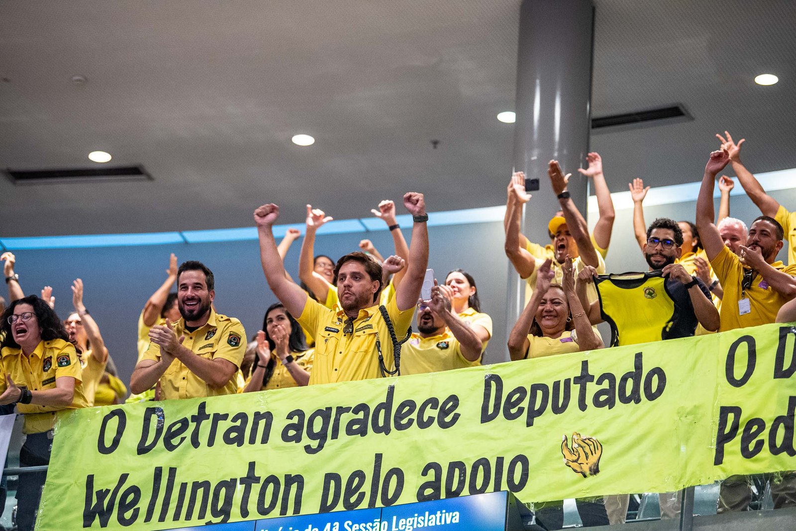 Plenário da CLDF durante sessão de votação