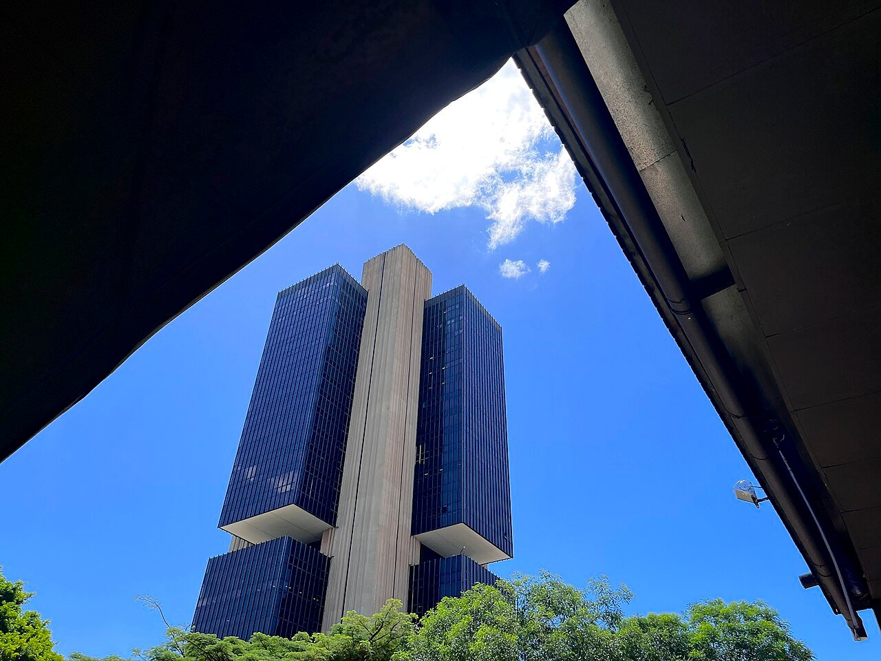 Edifício-sede do Banco Central do Brasil, na Esplanada dos Ministérios, em Brasília