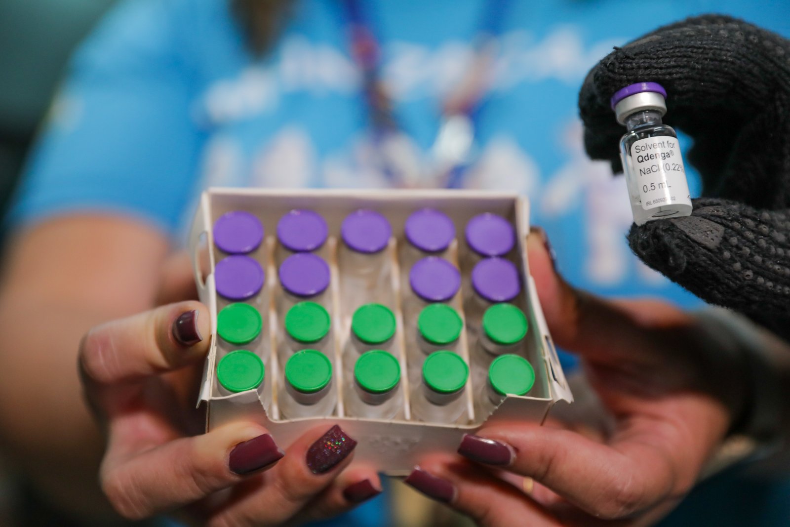 Postos de vacinação contra dengue no Distrito Federal