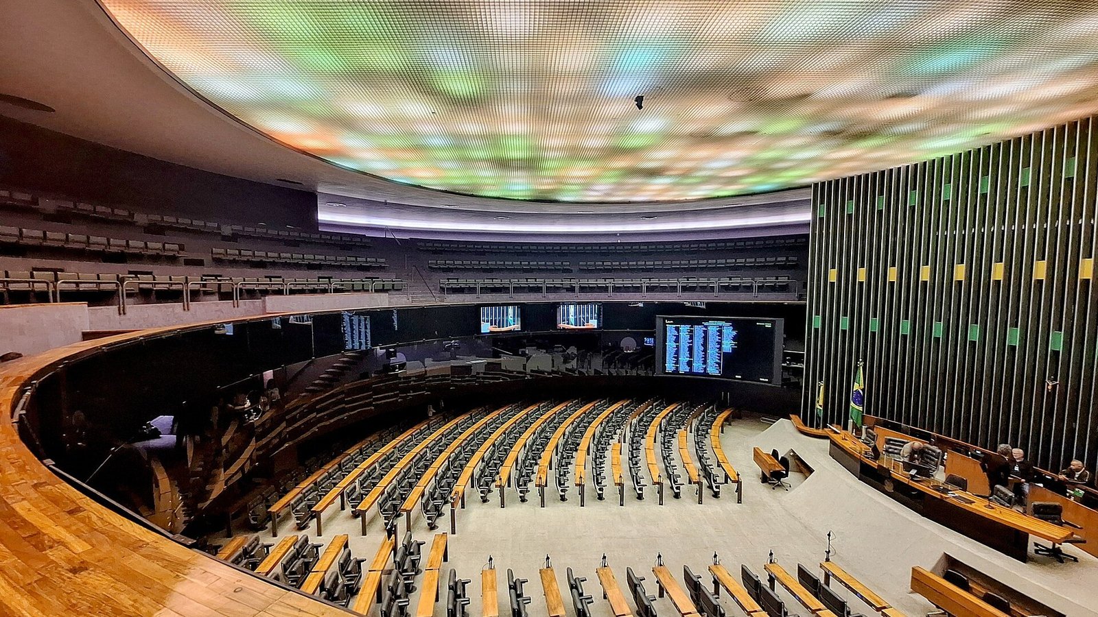 Plenário Ulysses Guimarães, da Câmara dos Deputados, em Brasília