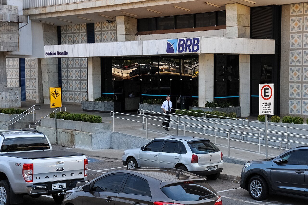 Edifício-sede do BRB no Setor Bancário Sul, em Brasília