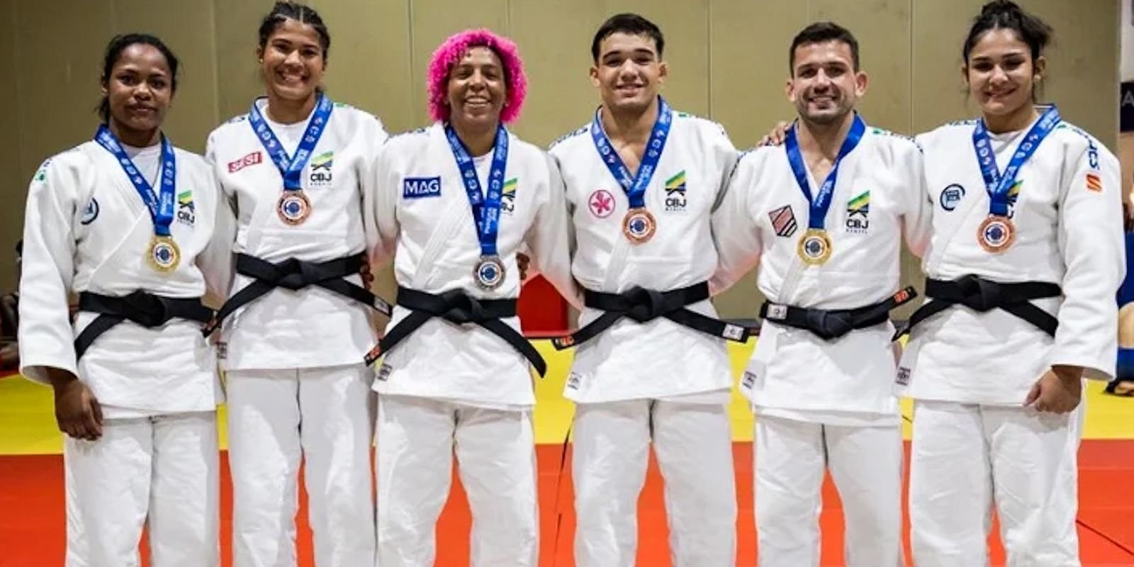 Brasil abre Pan-Americano Sênior de judô com seis medalhas no Panamá