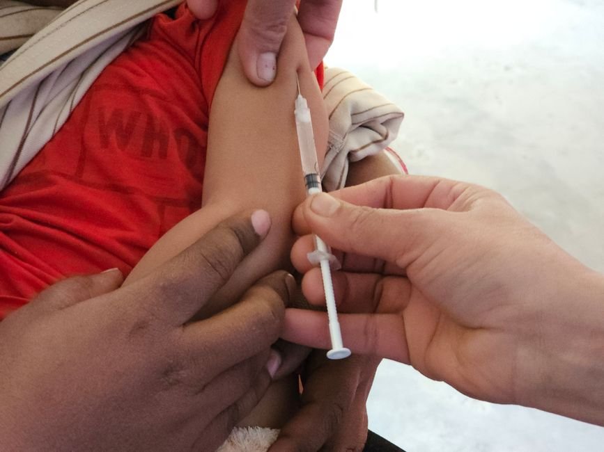 Brasília inicia vacinação infantil com a pneumocócica 20