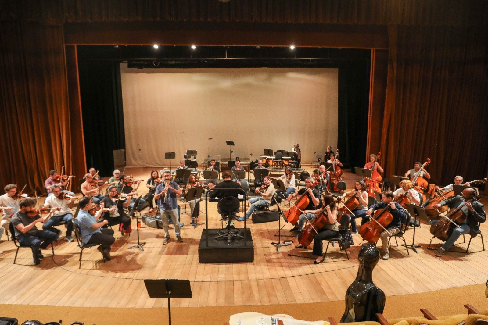 Orquestra Sinfônica completa um ano no Teatro Nacional com recorde de público