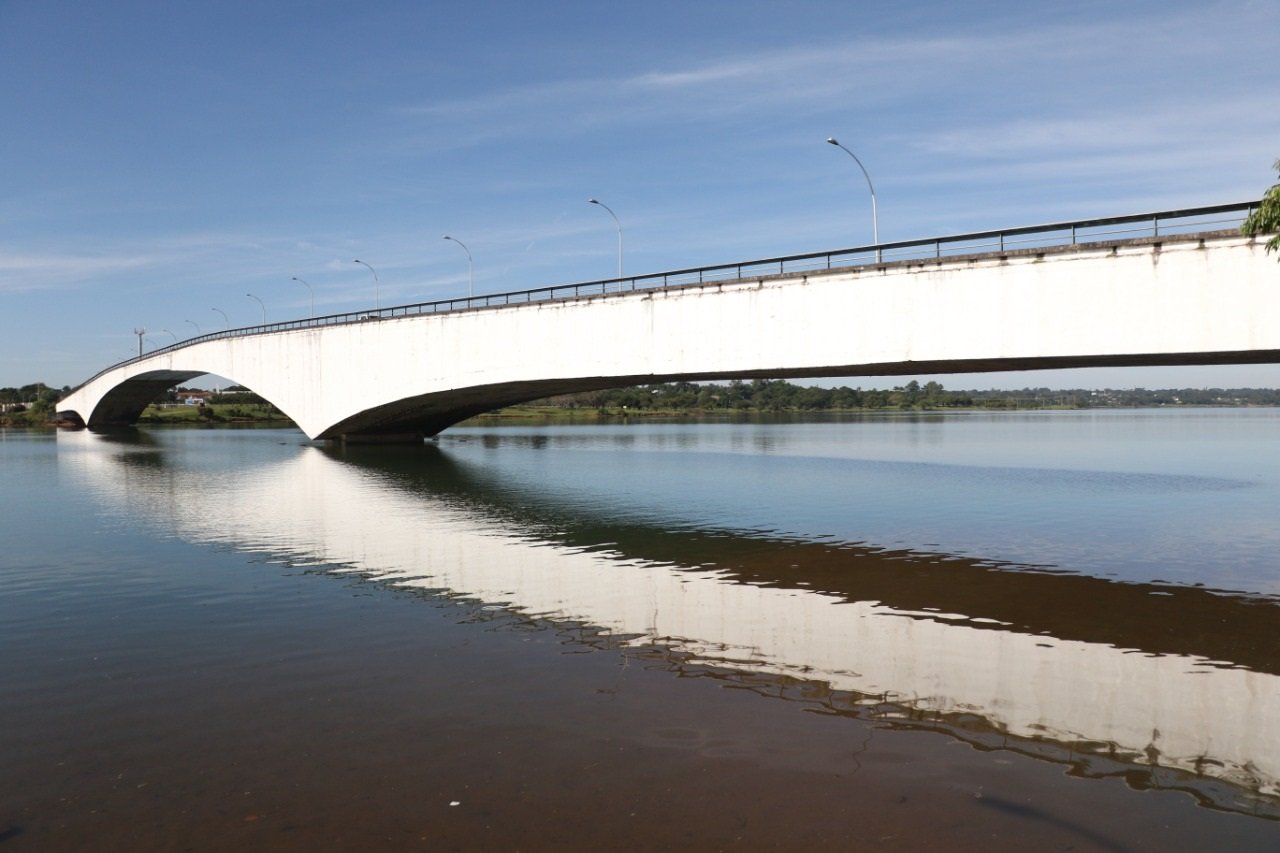 Lago Sul recebe reforma da Ponte Honestino Guimarães e obras de infraestrutura urbana