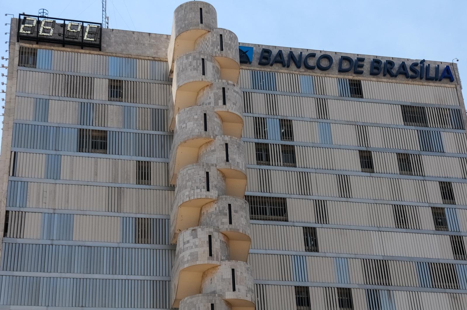 Edifício-sede do BRB, o Banco de Brasília, em foto de arquivo