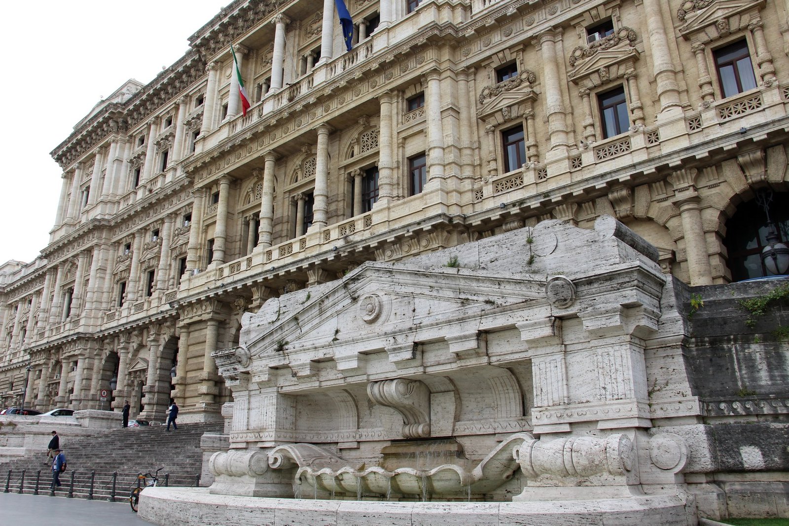 Fachada do Palácio da Justiça de Roma, sede da Corte de Cassação, em foto de arquivo ilustrativa